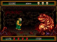 Splatterhouse 2 sur Sega Megadrive